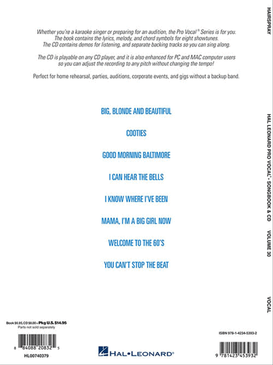 Hairspray Voice scores gallery preview page 2