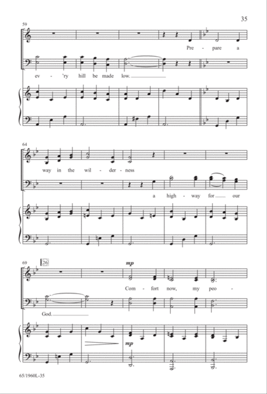 A New Birth...A New Beginning 4-Part scores gallery preview page 36