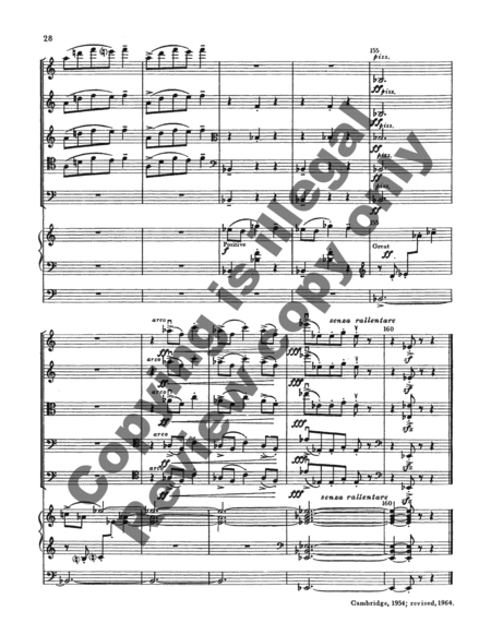 Sonata No. 2 for Organ and Strings (Score)