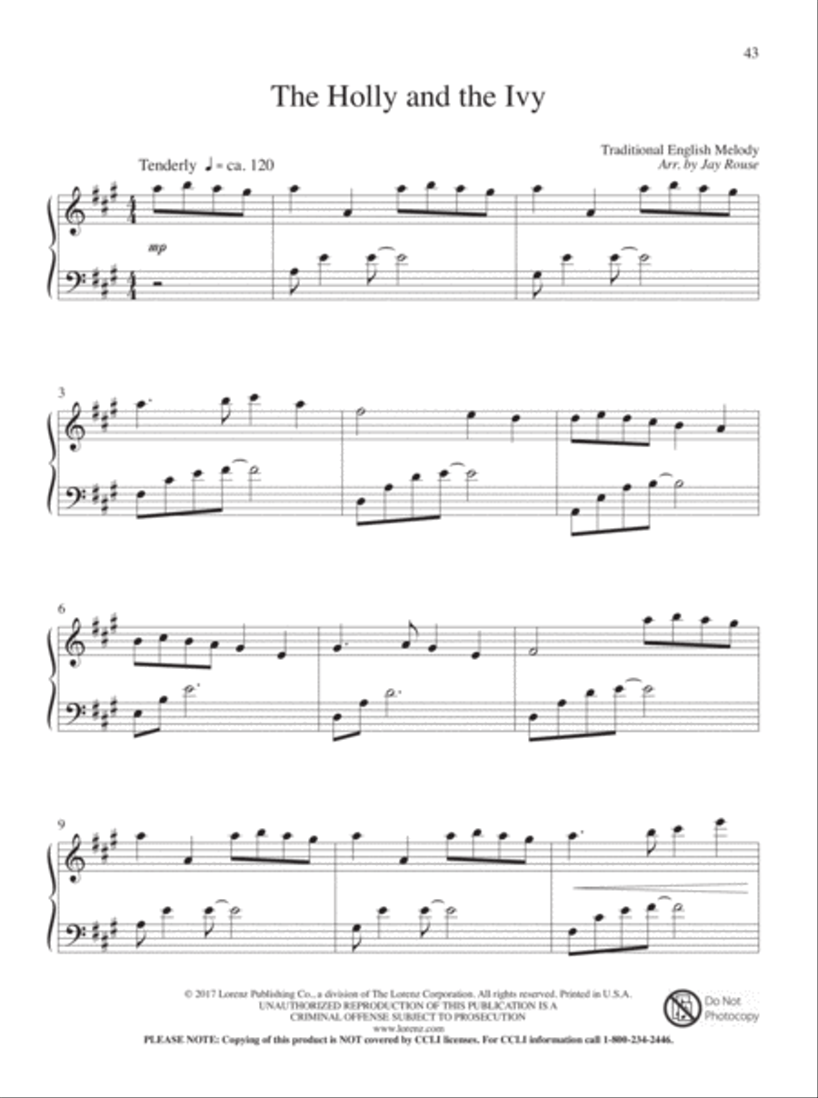 A Still and Silent Night A Still and Silent Night Piano Solo scores gallery preview page 19