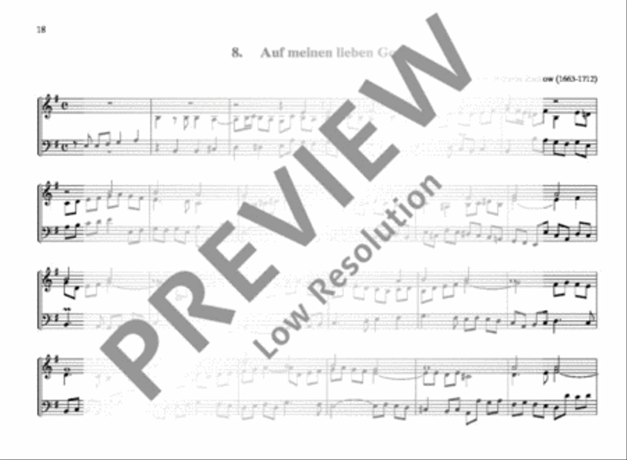 Complete Organ Works Organ scores gallery preview page 19
