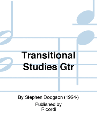 Book cover for Transitional Studies Gtr