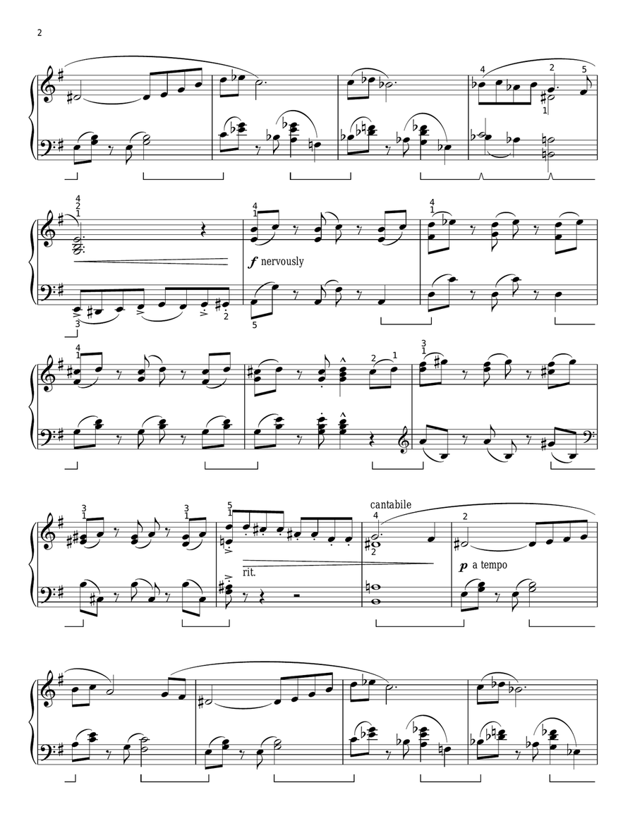 Nuevo Mundo (arr. Phillip Keveren) Piano Solo scores gallery preview page 2