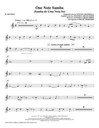 One Note Samba - Bb Trumpet