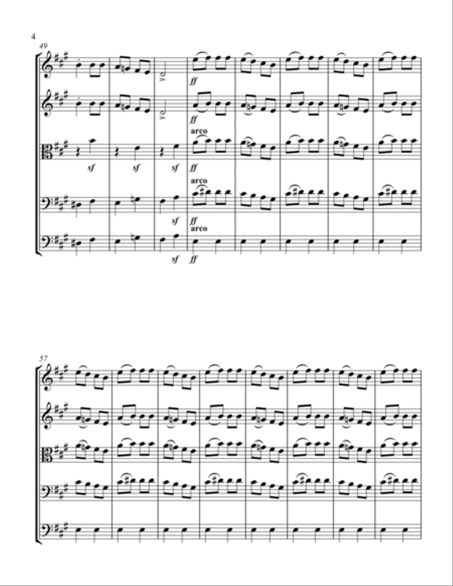 Pines of Rome Full Orchestra scores gallery preview page 4