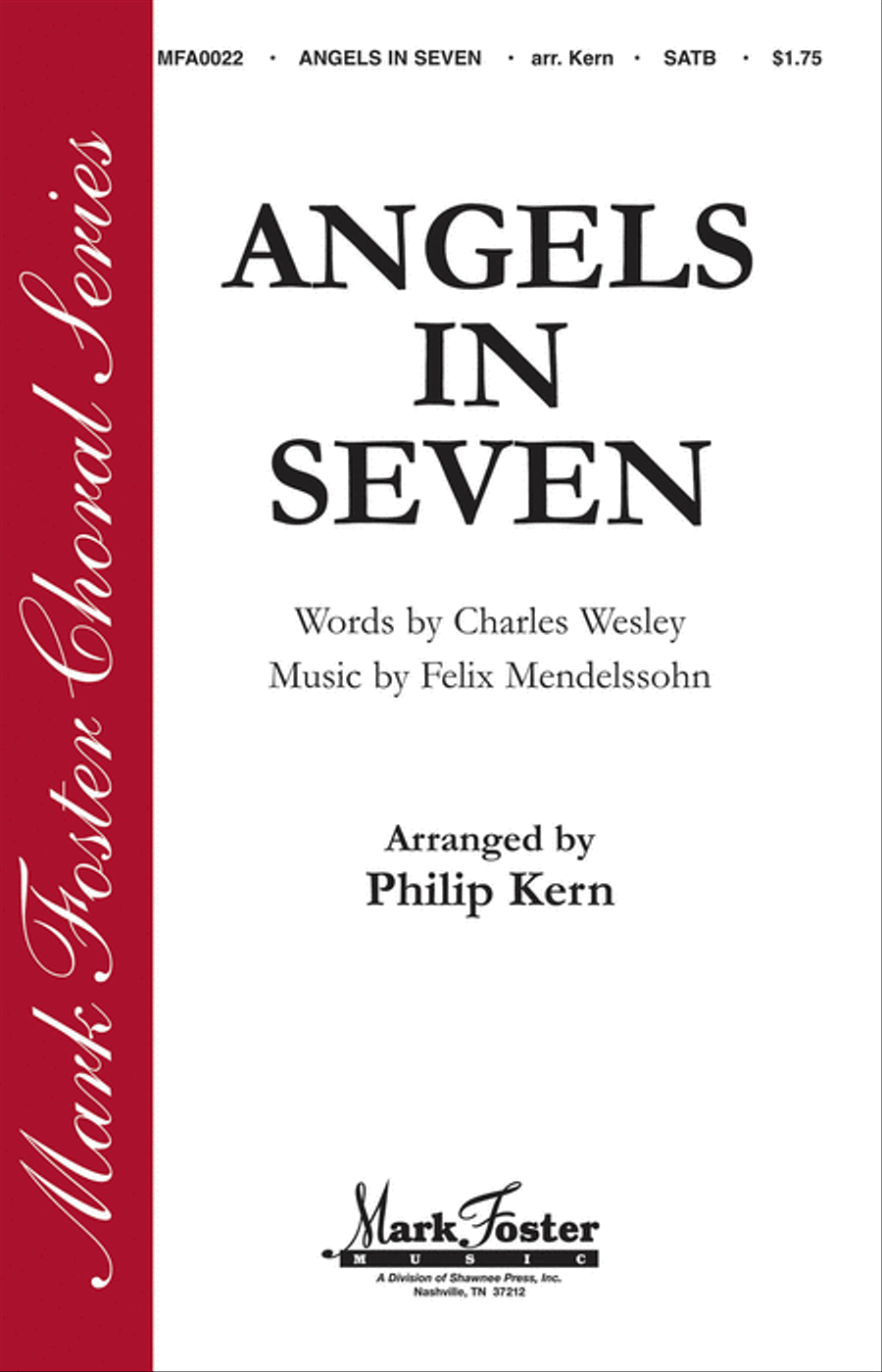 Angels in Seven 4-Part scores gallery preview page 1
