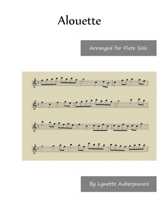 Alouette - Flute Solo