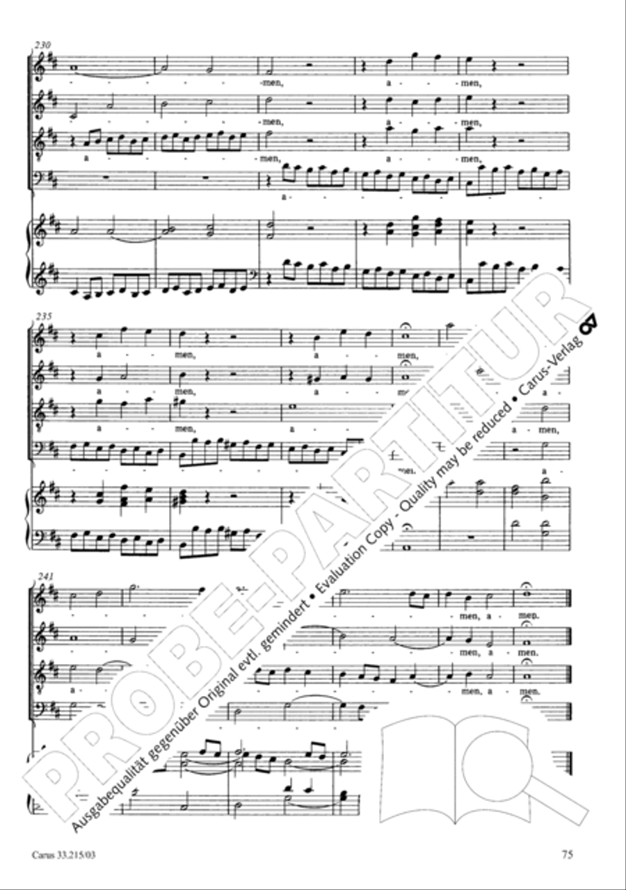 Magnificat Magnificat 4-Part scores gallery preview page 76