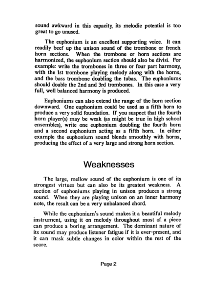 Scoring for Euphonium Euphonium scores gallery preview page 5
