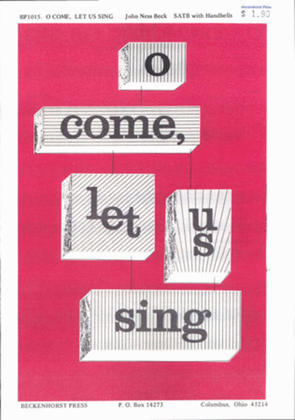 Book cover for O Come, Let Us Sing (Archive)