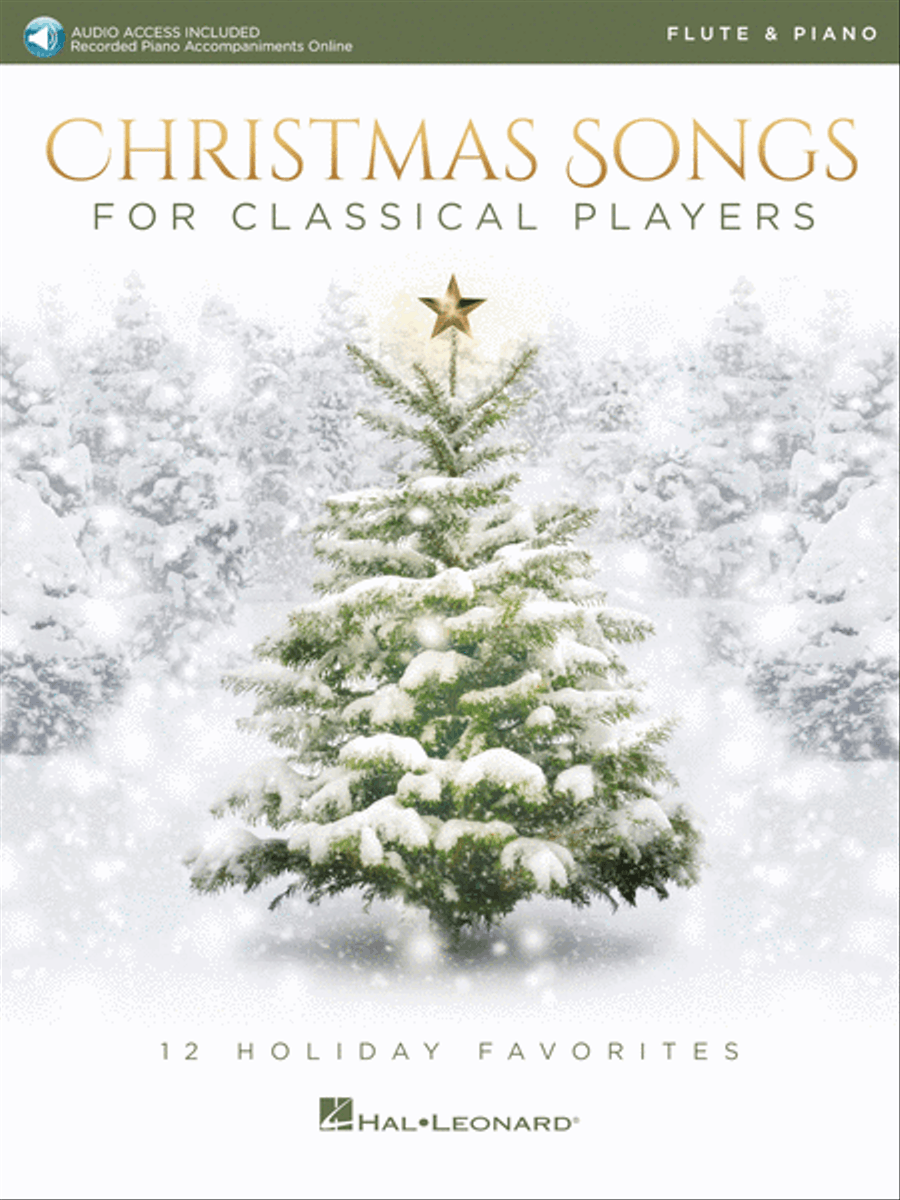Christmas Songs for Classical Players – Flute and Piano Flute Solo scores gallery preview page 1
