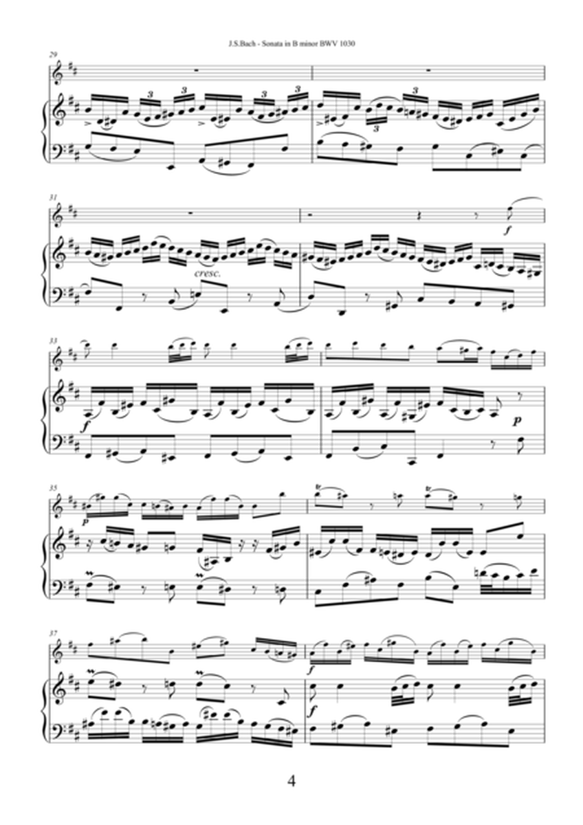 Johann Sebastian Bach—Sonata in B minor BWV 1030 for flute and piano