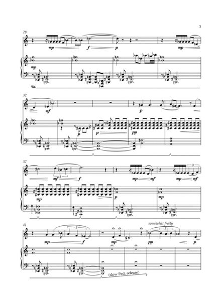 Carson Cooman : Lamentoso (2010) for trumpet and piano