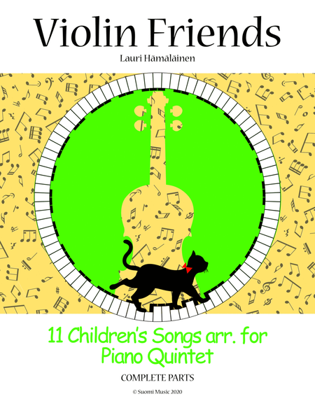 March of the Elephants for Junior String Orchestra or Piano Quintet image number null