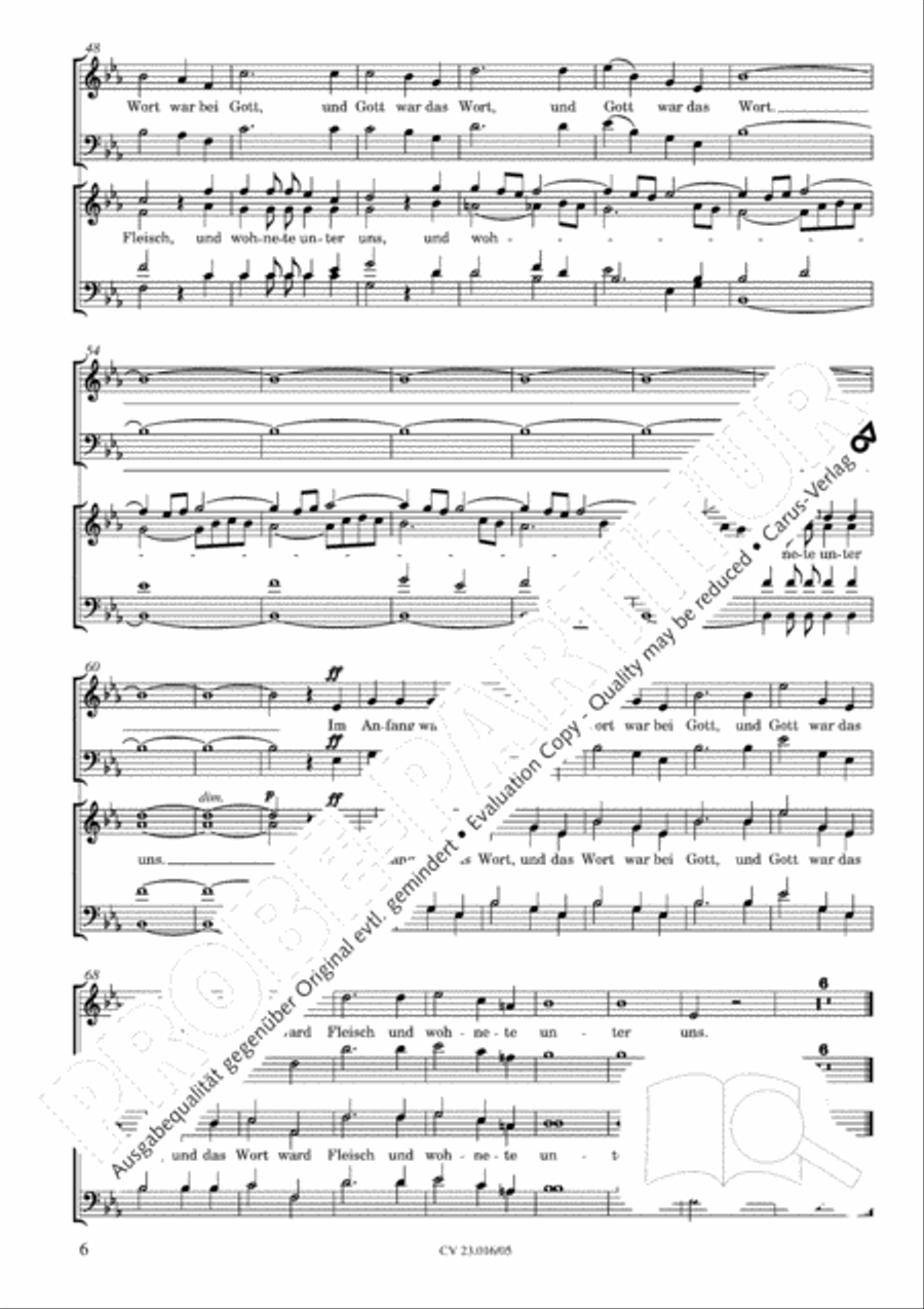 Weihnachtskantilene Weihnachtskantilene SSAATB scores gallery preview page 7