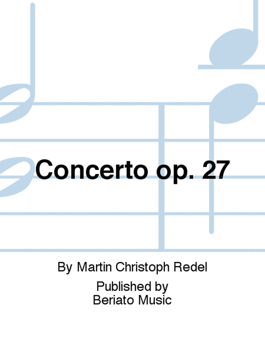 Concerto op. 27