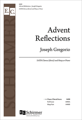 Book cover for Advent Reflections (Piano/Choral Score)