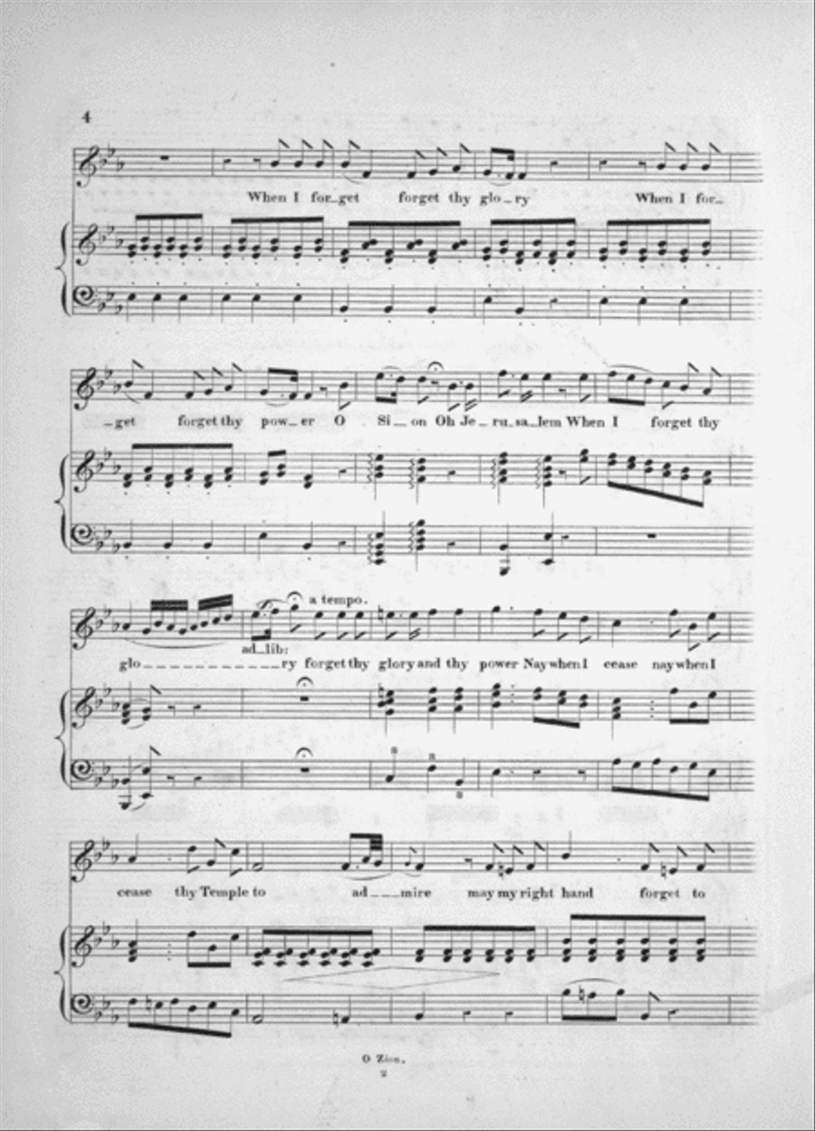 Song of the Hebrew Captive Voice scores gallery preview page 2