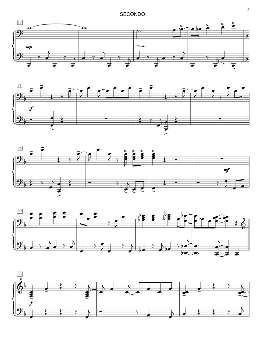 What Is This Feeling? (from Wicked) (arr. Carol Klose) 1 Piano, 4-Hands scores gallery preview page 3