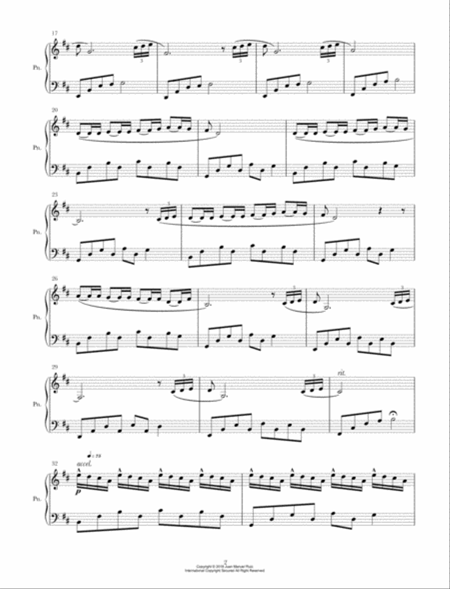 Travel to your lap Piano Solo scores gallery preview page 2