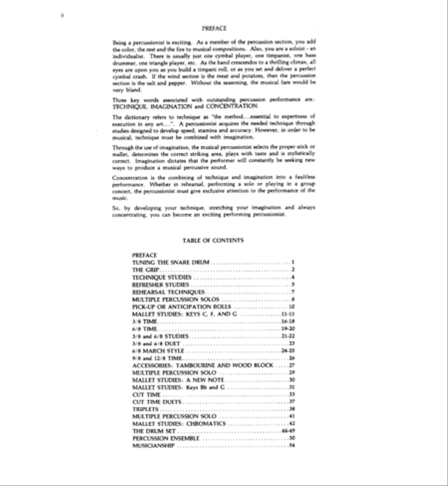 The Performing Percussionist - Book 2 Percussion scores gallery preview page 3