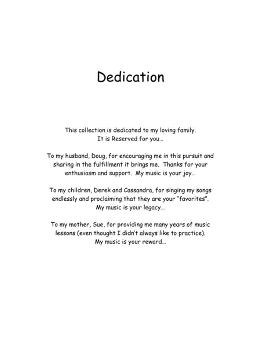 Reserved for You - A Songwriter's Collection Voice scores gallery preview page 2