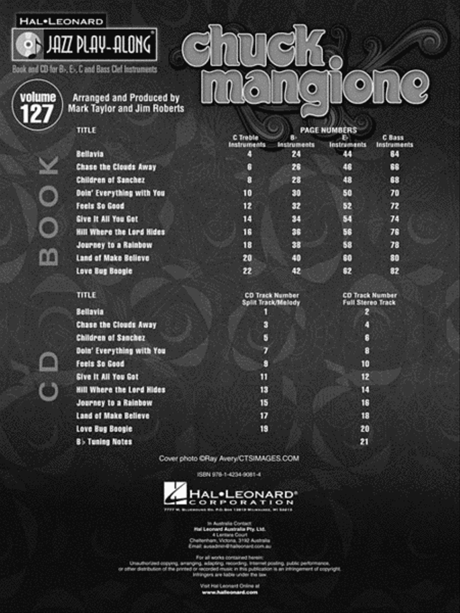 Chuck Mangione C Instrument scores gallery preview page 3