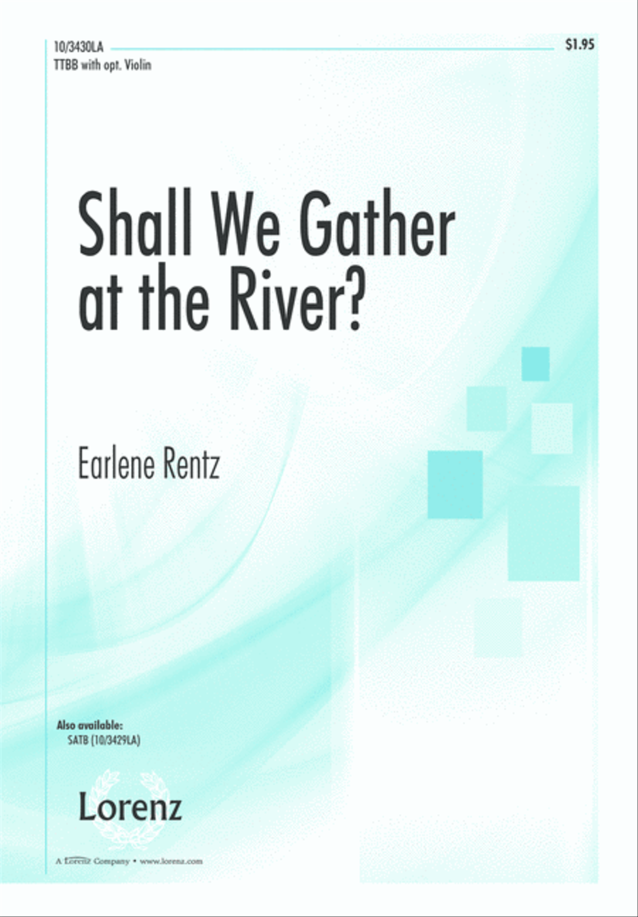 Shall We Gather at the River? TTBB scores gallery preview page 1
