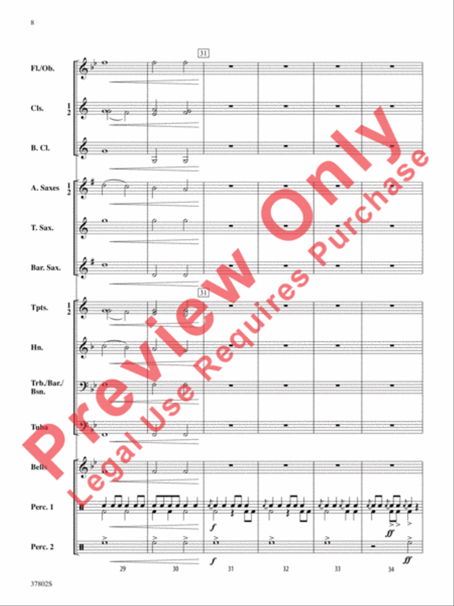 Huckleberry Hedgehog Huckleberry Hedgehog Concert Band scores gallery preview page 8