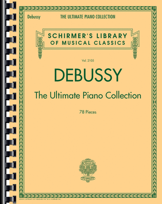 Book cover for Debussy – The Ultimate Piano Collection