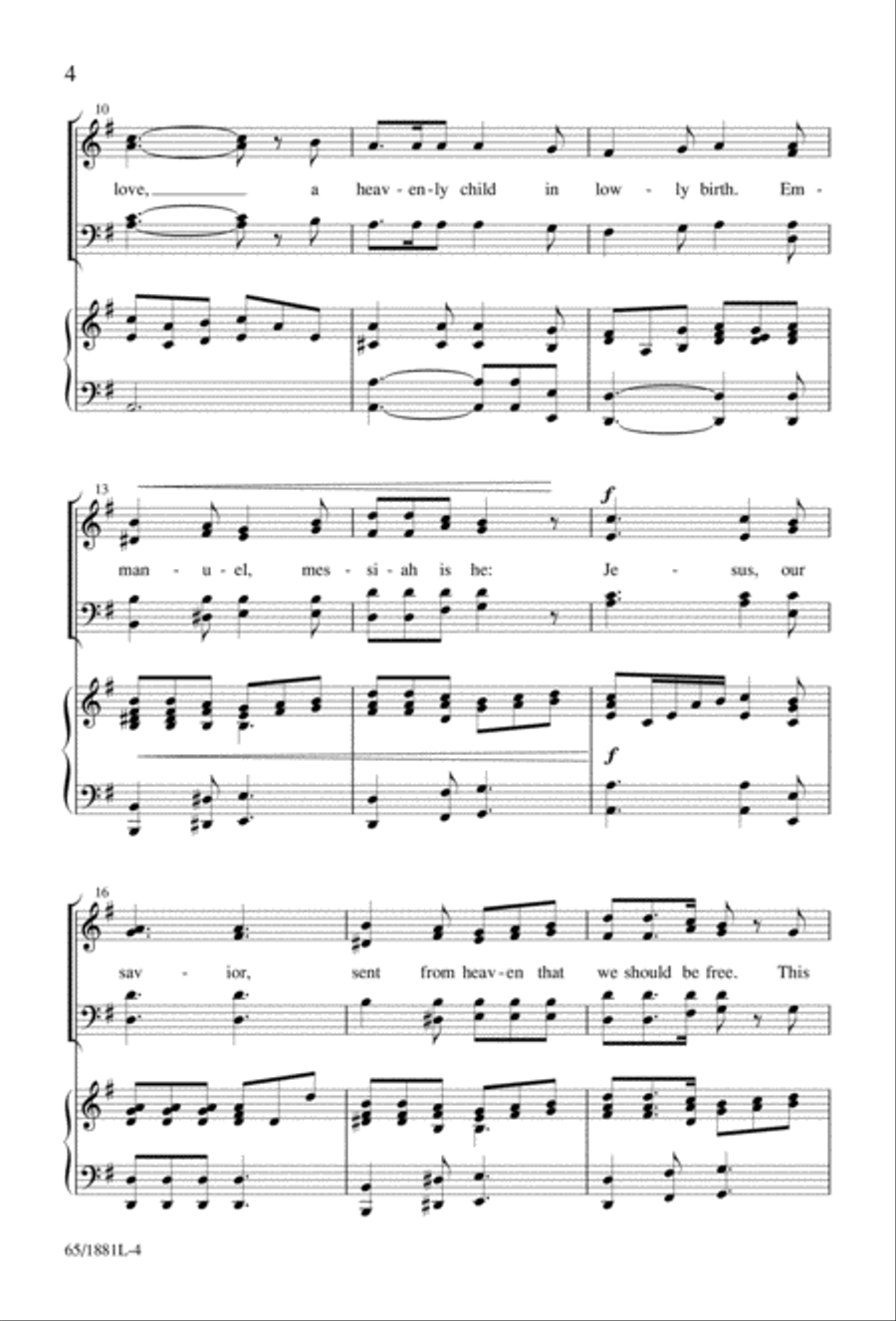 A Very Special Night A Very Special Night Unison Choir scores gallery preview page 6