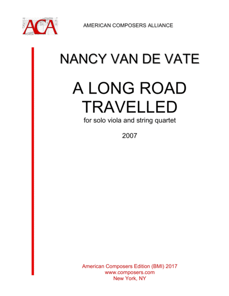 [Van de Vate] A Long Road Travelled
