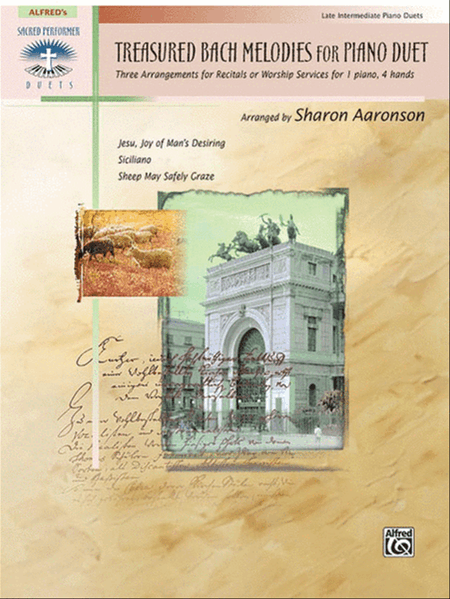 Treasured Bach Melodies for Piano Duet Small Ensemble scores gallery preview page 1