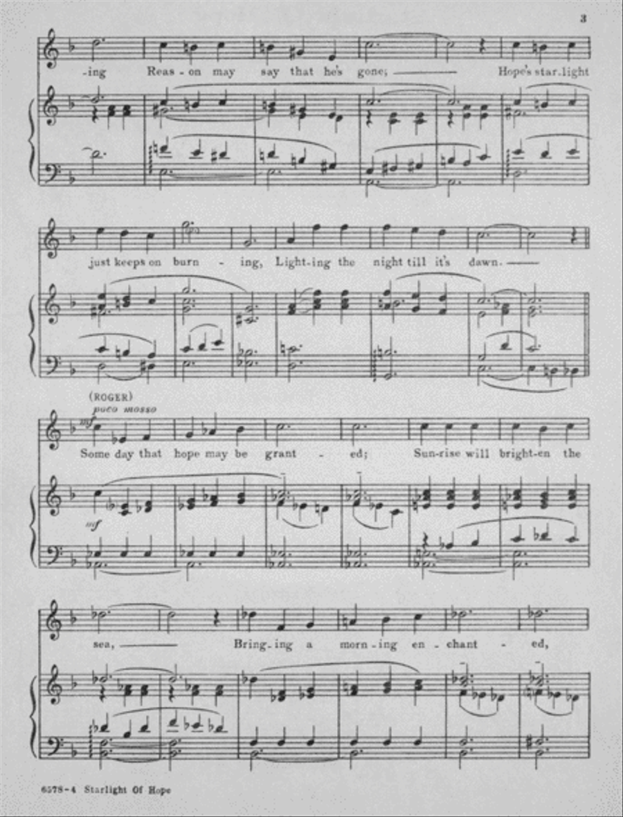Starlight of Hope Voice scores gallery preview page 3