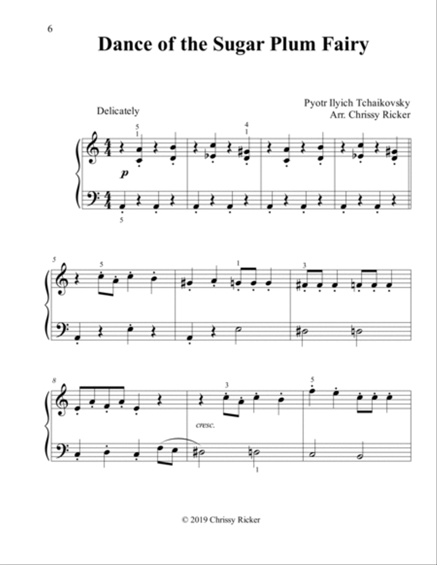 The Nutcracker Suite - easy piano Easy Piano scores gallery preview page 6
