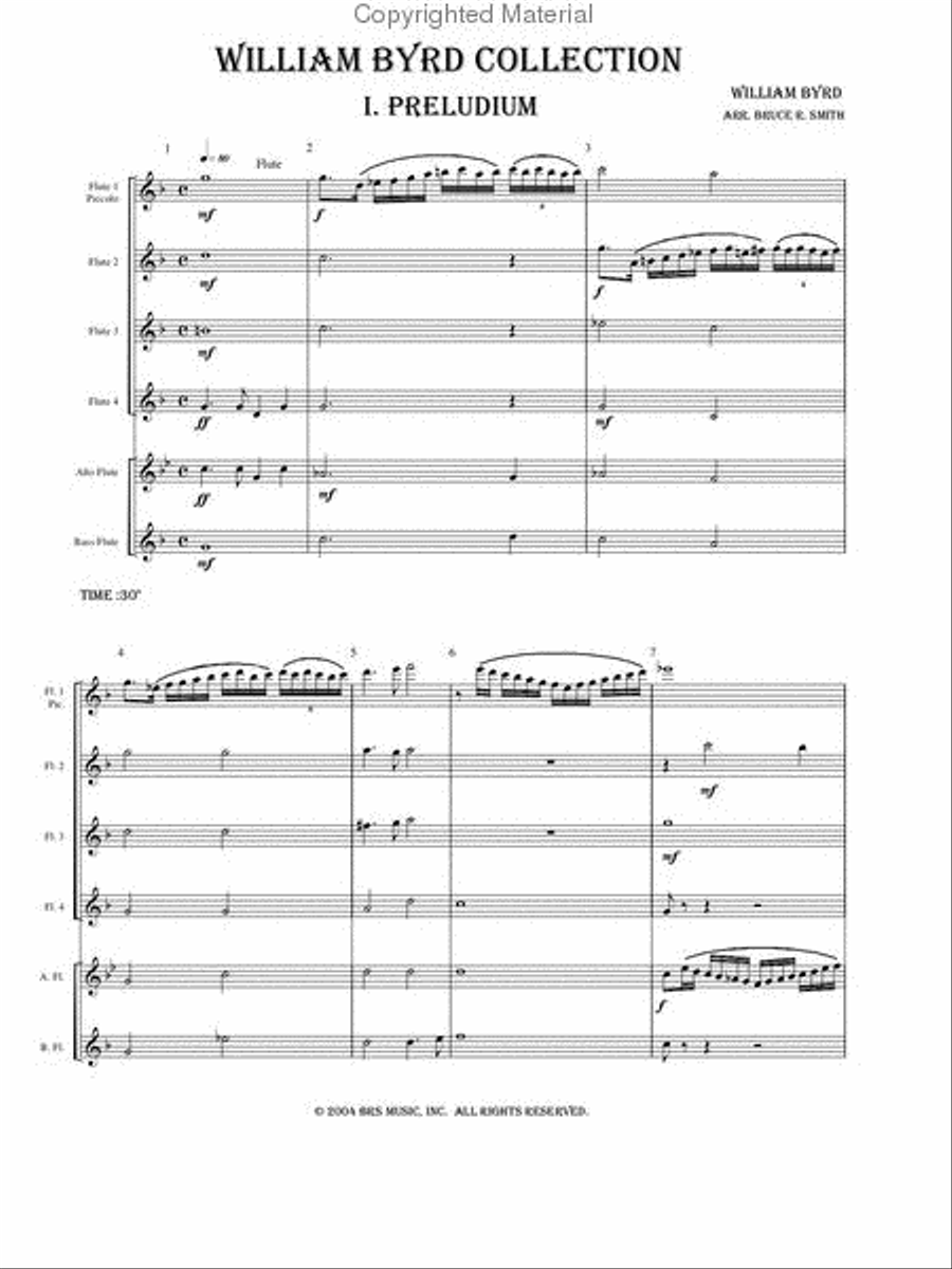 Children's March: Flute Choir scores gallery preview page 3