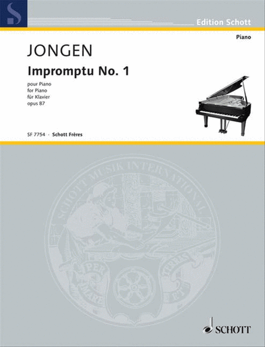 Impromptu No. 1 Piano Solo scores gallery preview page 1