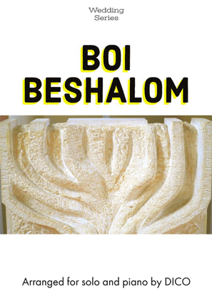 Book cover for Boi Beshalom (for solo & piano)