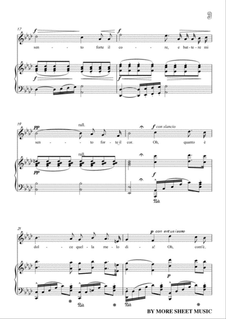 Gastoldoni-Musica proibita in A flat Major Voice Solo scores gallery preview page 5