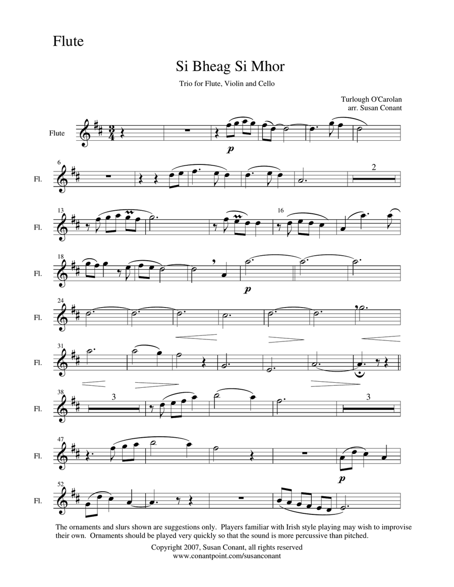 Si Bheag Si Mhor Small Ensemble scores gallery preview page 6