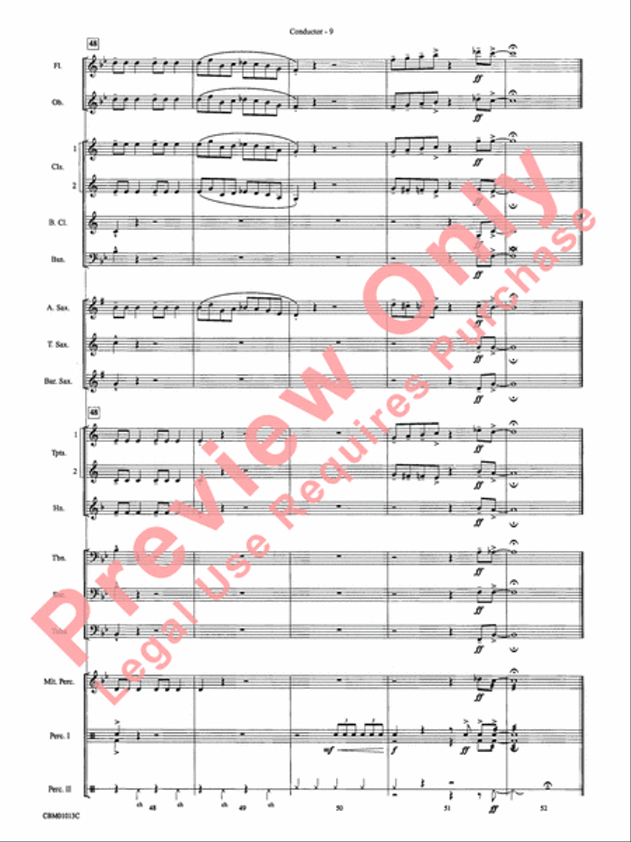 Jingle Bell Rock Concert Band scores gallery preview page 11