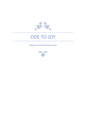 Ode to Joy Ukulele Solo (Simple & Chord-Melody Version)