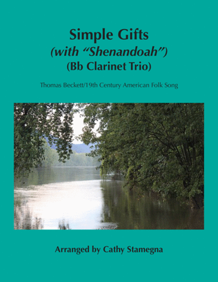 Book cover for Simple Gifts (with "Shenandoah") (Bb Clarinet Trio-Three Bb Clarinets)