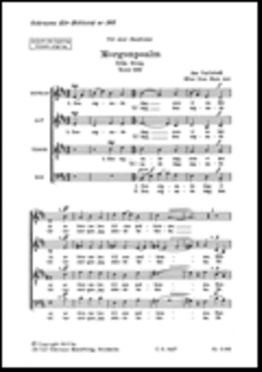Morgonpsalm Divisi scores gallery preview page 1