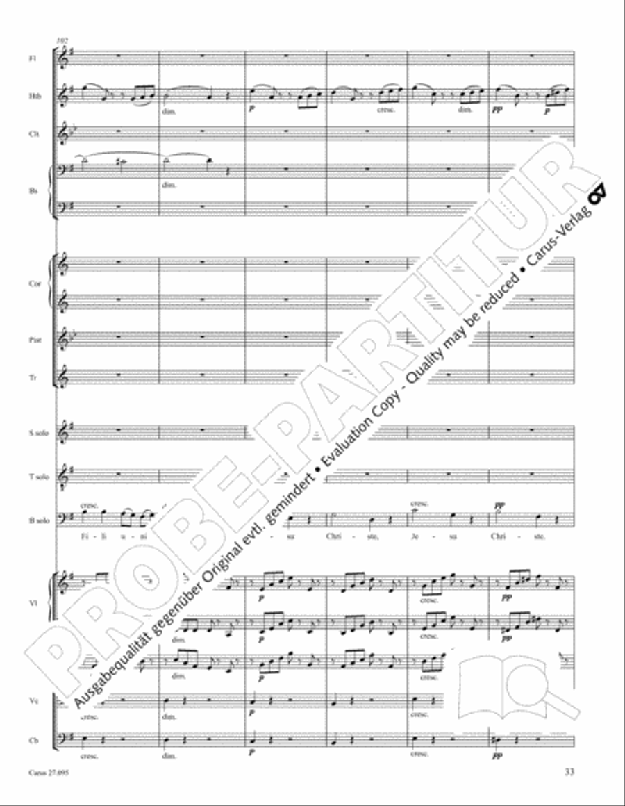 Messe solennelle de sainte Cecile STB scores gallery preview page 46