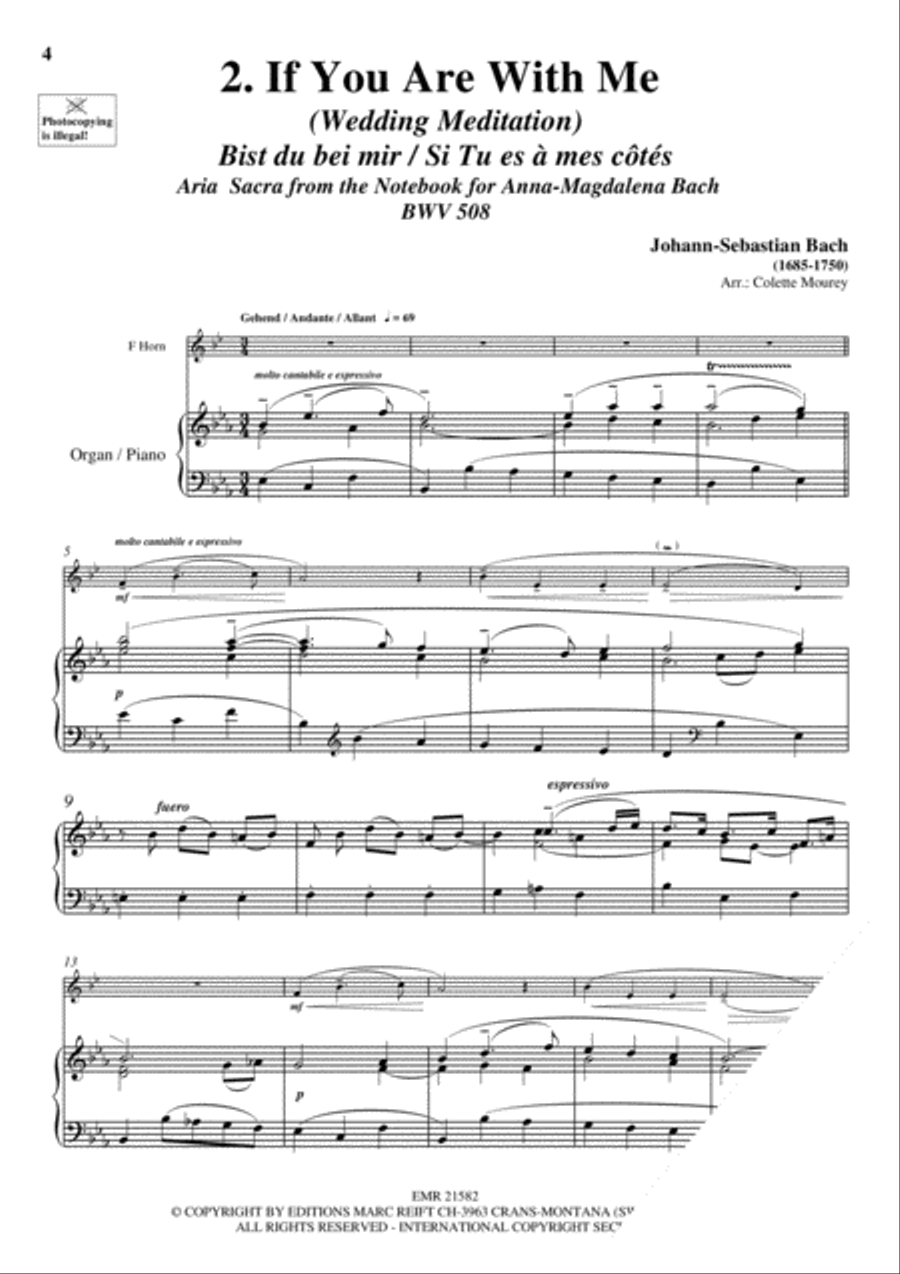 20 Greatest Wedding Solos Organ scores gallery preview page 4
