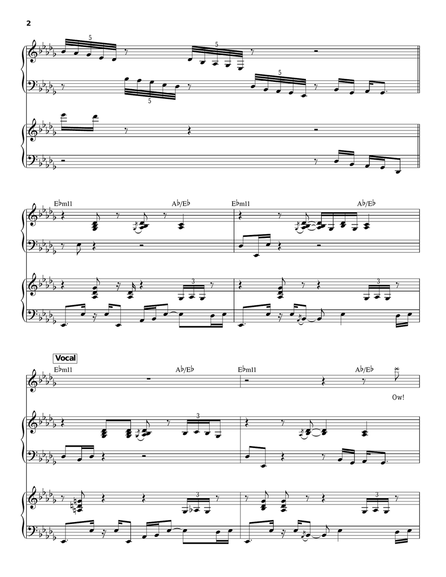 You Haven't Done Nothin' Piano scores gallery preview page 2