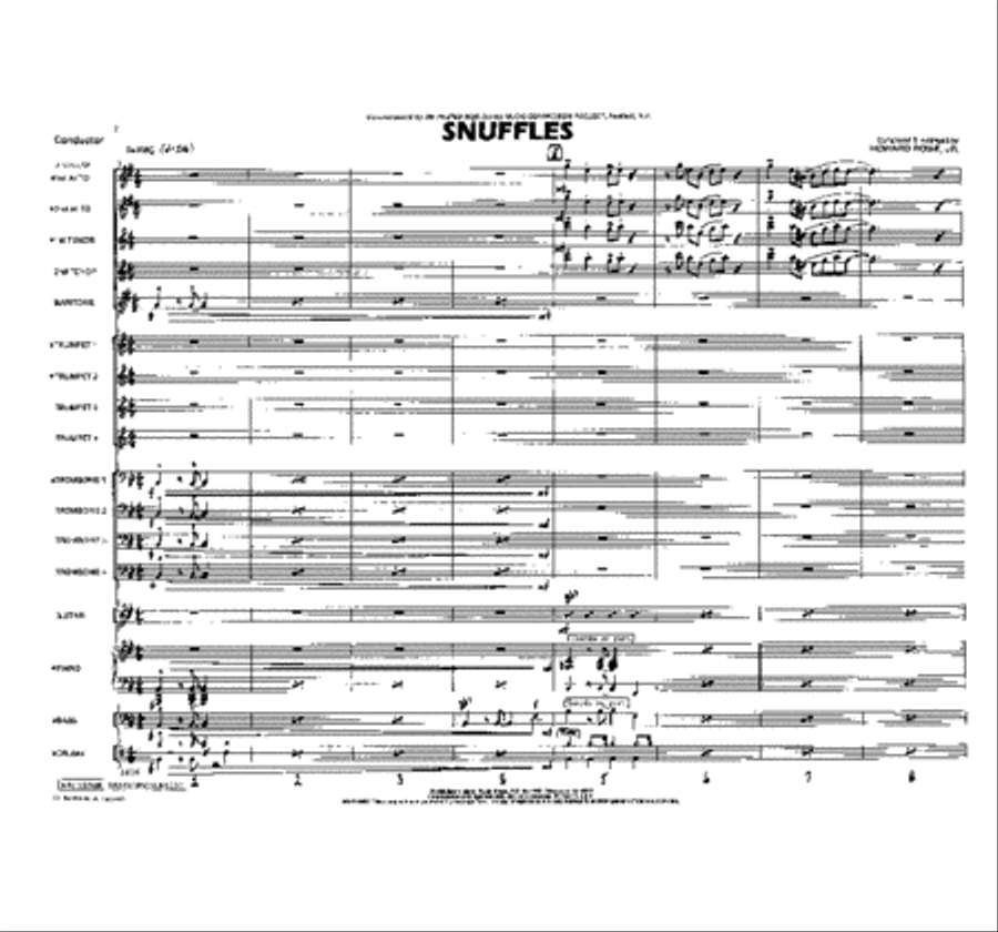 Snuffles Jazz Ensemble scores gallery preview page 2