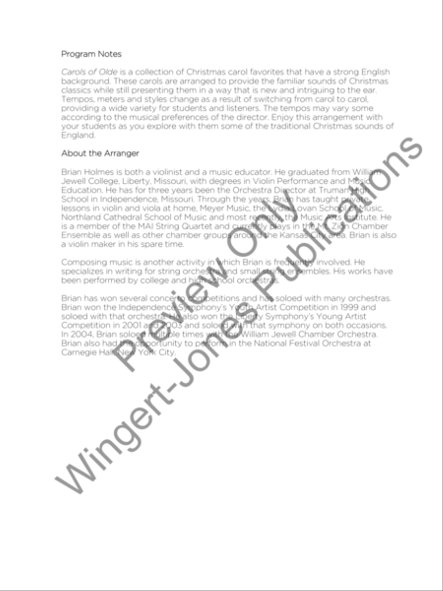 It's Me, It's Me (Score) String Orchestra scores gallery preview page 3