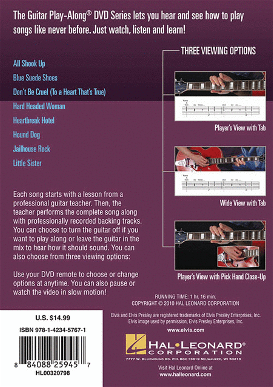 Elvis Presley Electric Guitar scores gallery preview page 2